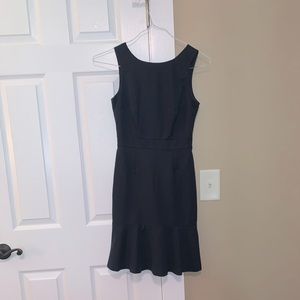 Banana Republic Navy Peplum dress